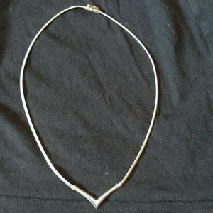 925 Italian silver necklace 15"